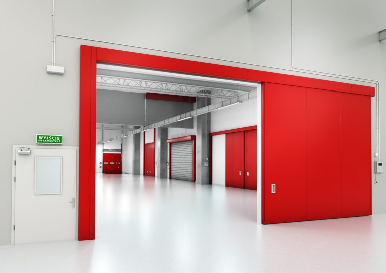 Global Systems Sliding Fire Gate (Single Wing)