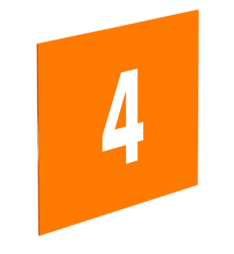 Loading Systems Dock Number Plates